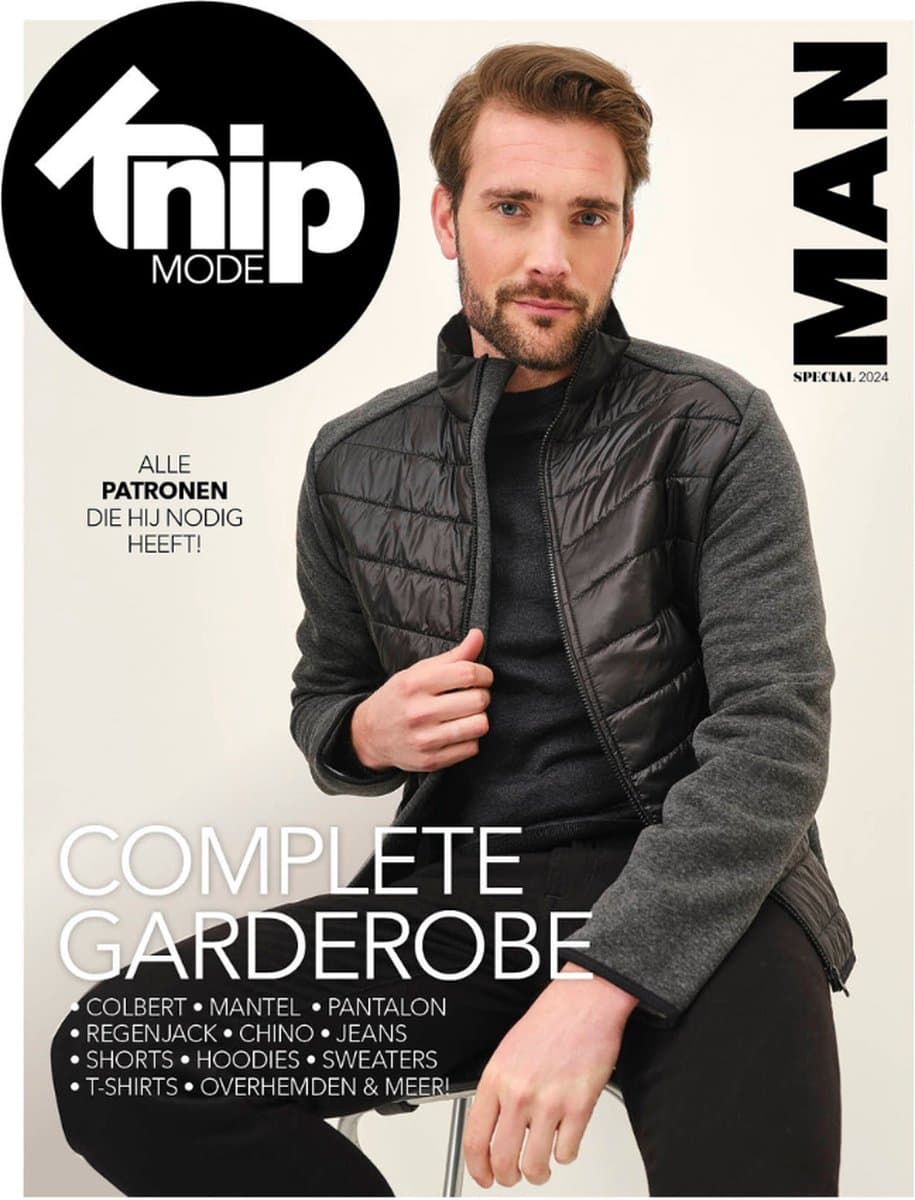 Knipmode Man – special 2024 - patronen voor mannenkleding (EAN: 8718972811129)