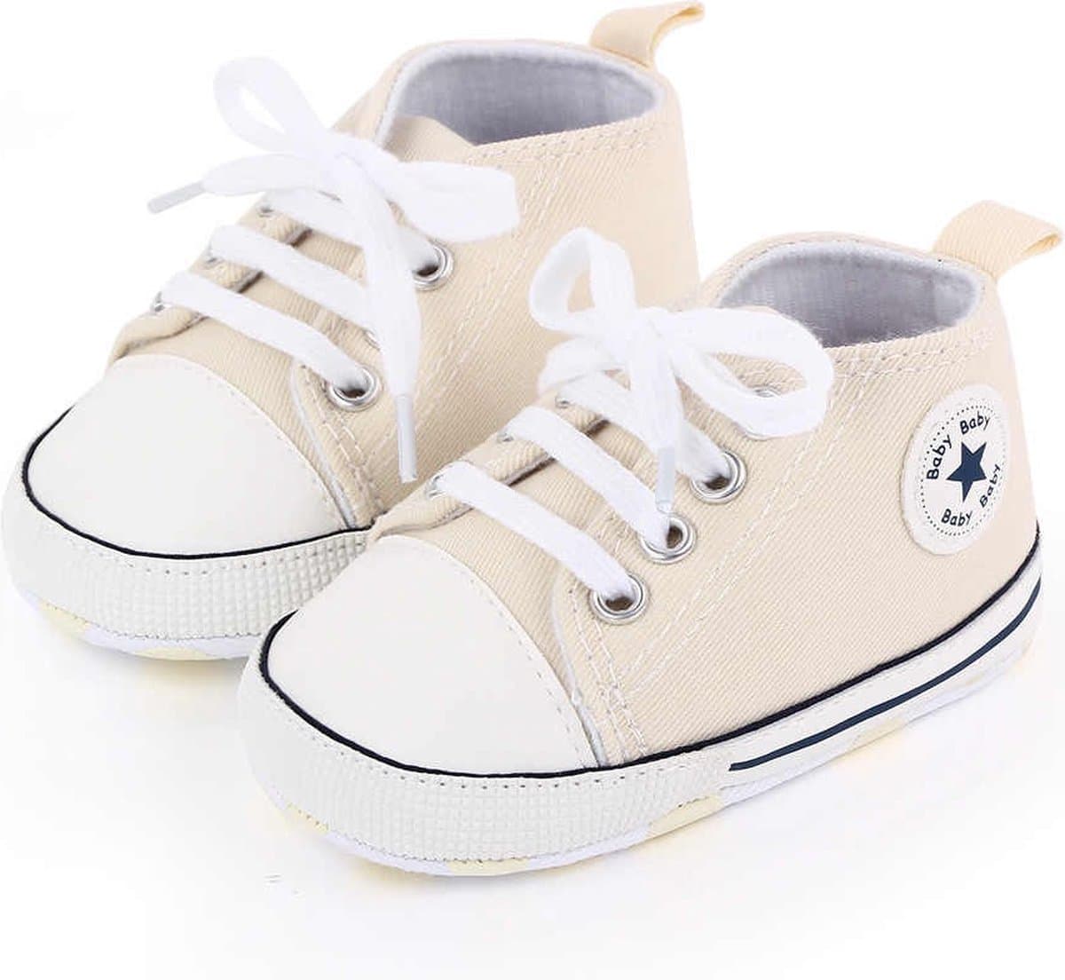 Baby Schoenen - Pasgeboren Babyschoenen - Meisjes/jongens - Eerste Baby Schoentjes 6-12 maanden - Maat 18 - Baby slofjes 12cm (EAN: 7442943138182)