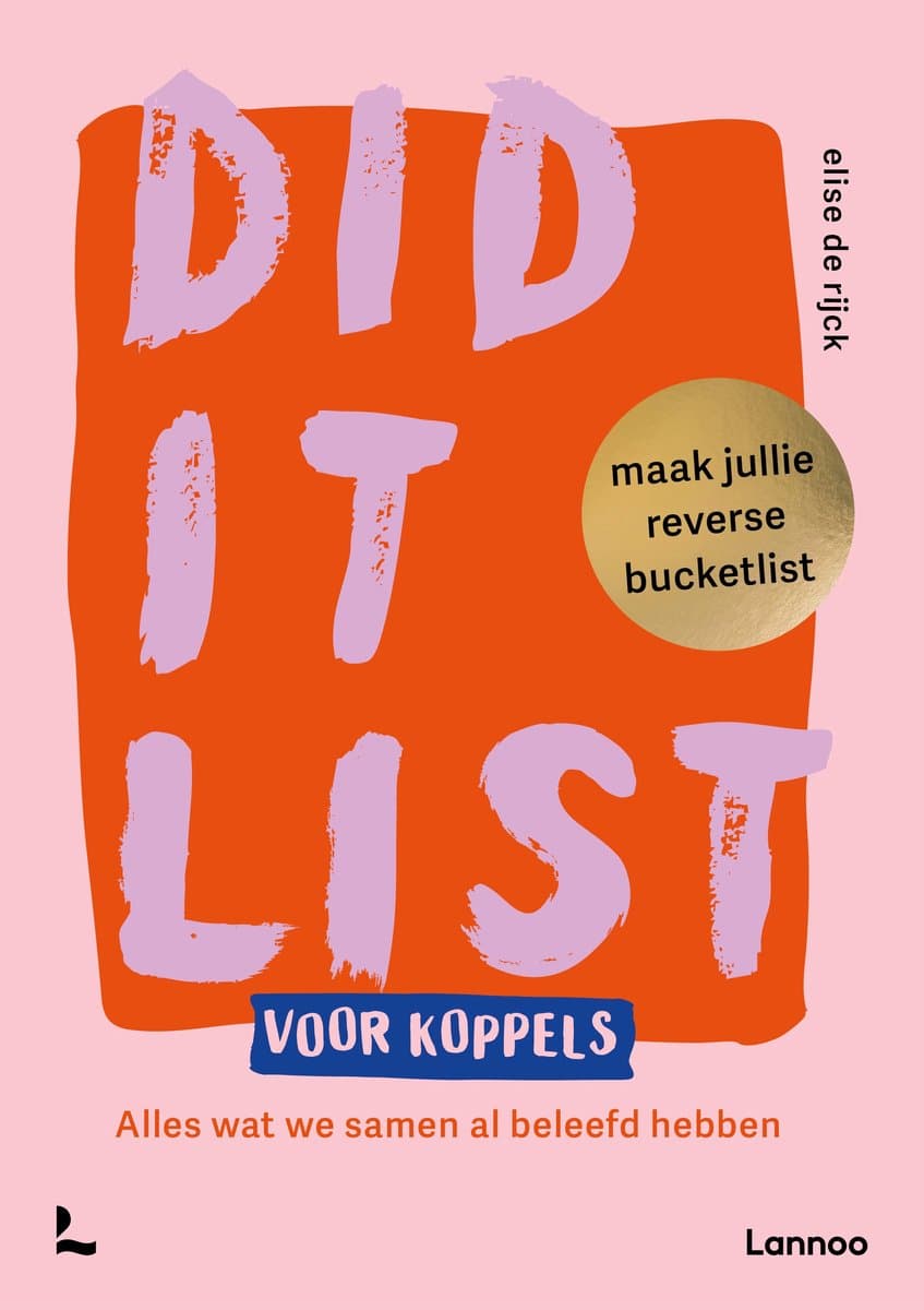 Did it list voor koppels: maak jullie reverse bucketlistAlles wat we samen beleefd hebben (EAN: 9789020971170)