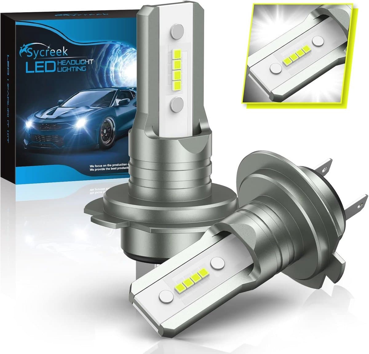 H7 LED Koplampen 16000LM - Plug and Play Waterdicht - Zeer Heldere 6500K LED Lampen (EAN: 6154516826884): Waarom ik meteen naar deze lampen keek