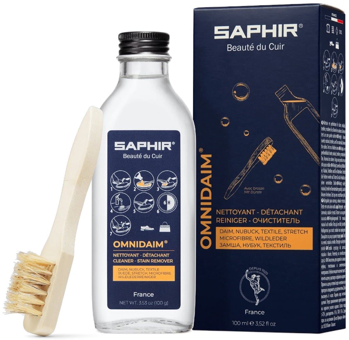 Saphir Omnidaim cleaner suède & nubuck (EAN: 3324010214002)