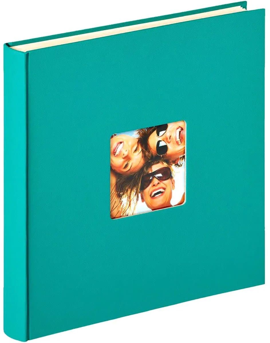 Walther SK-110-K Fun - Zelfklevend album - Formaat 33 x 34 cm - Petrolgroen (EAN: 4004122261963)