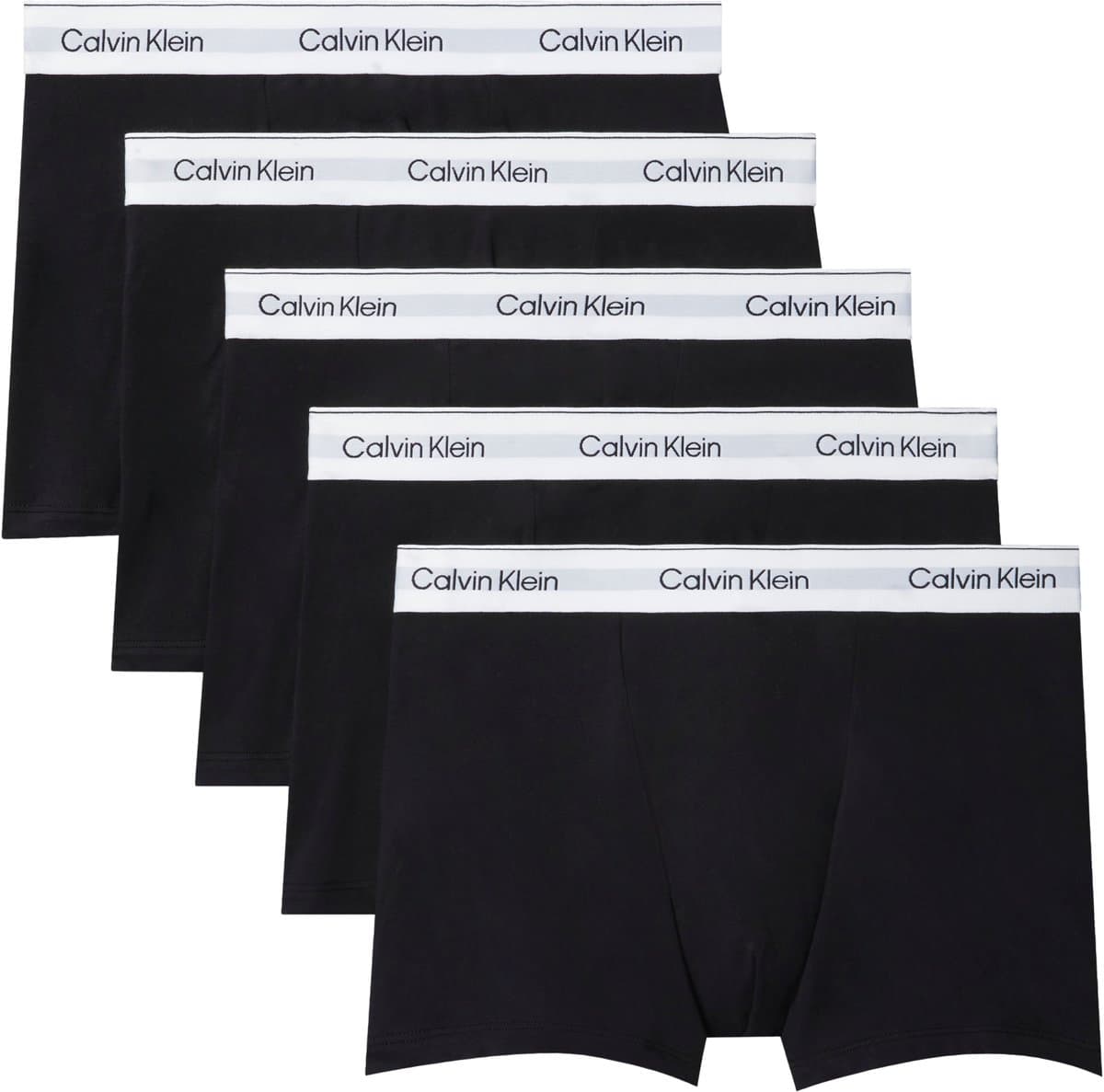 Calvin Klein - Heren Onderbroeken 5-Pack Icon Stretch Boxers - Zwart - Maat XL (EAN: 8719849274214)