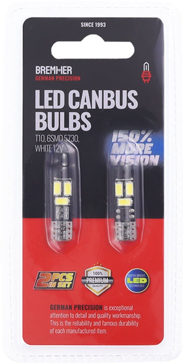 t10 led lampen 12v - helder wit licht met canbus - 6smd 5730 kwaliteit (EAN: 5904830823882): **Waarom Deze Lampen Zo Speciaal Zijn**