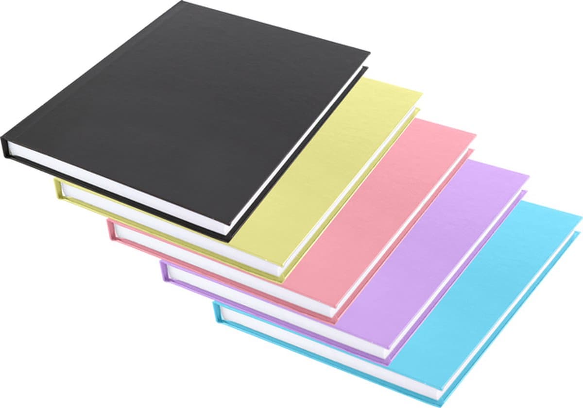Kangaro schriften - 5 stuks - A5 - Gelinieerd - Harde kaft (EAN: 8712127085236)