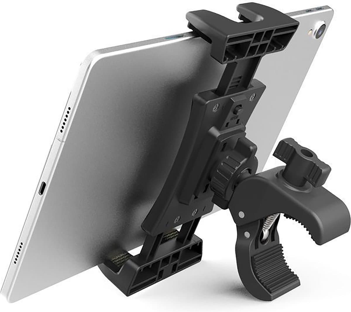 YONO Tablet Houder met Klem - Draaibaar - geschikt voor iPad - Telefoonhouder - Zwart (EAN: 8720595018823)