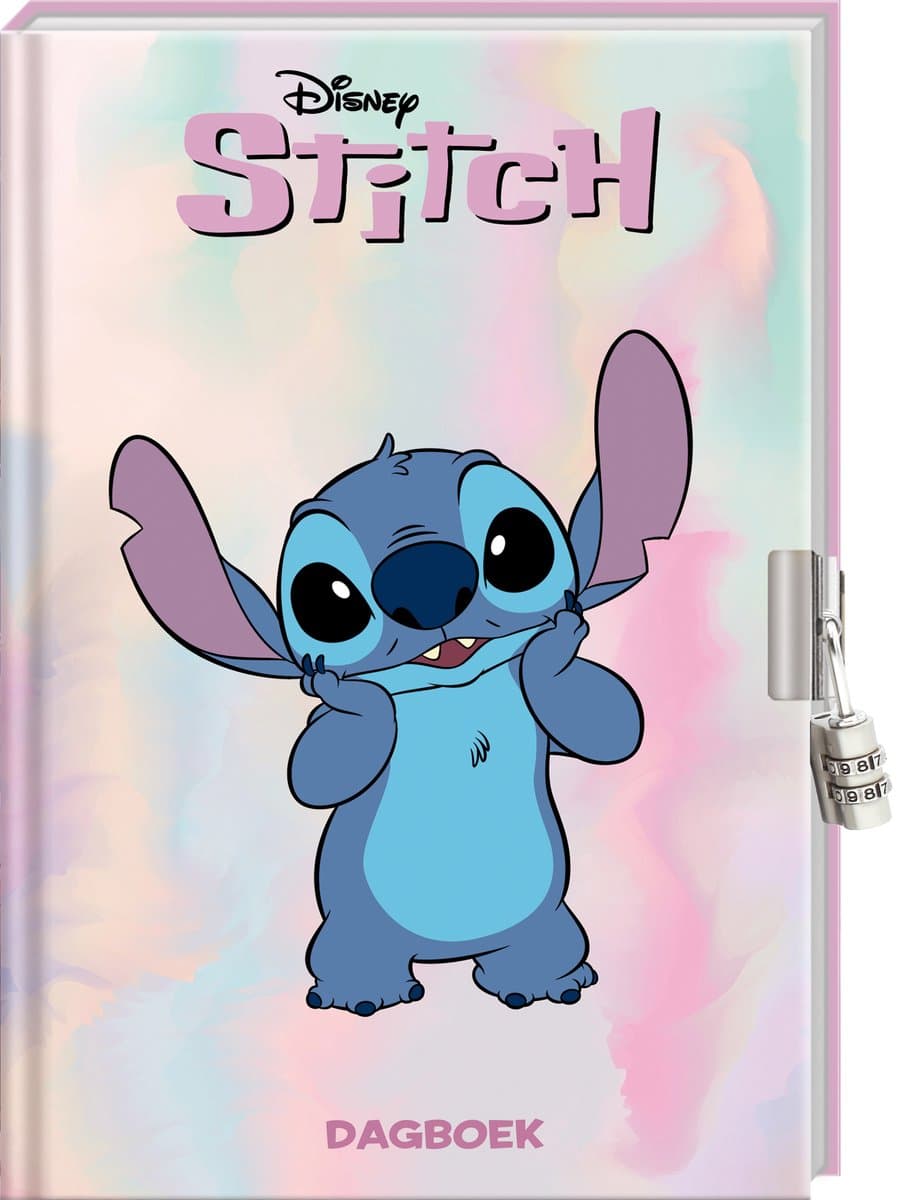Stitch Dagboek met Cijferslot (EAN: 9789464328837)