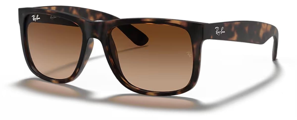 Ray-Ban RB4165 Justin Zonnebril 55mm - Tortoise / Bruin (EAN: 0805289526599)