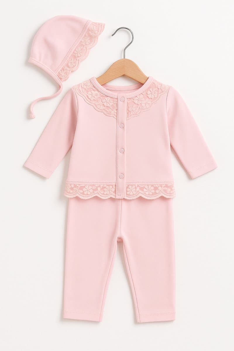 Baby - Baby meisje - Baby kleding - Baby set 3 delig - Babycadeau (EAN: 6153741373347)