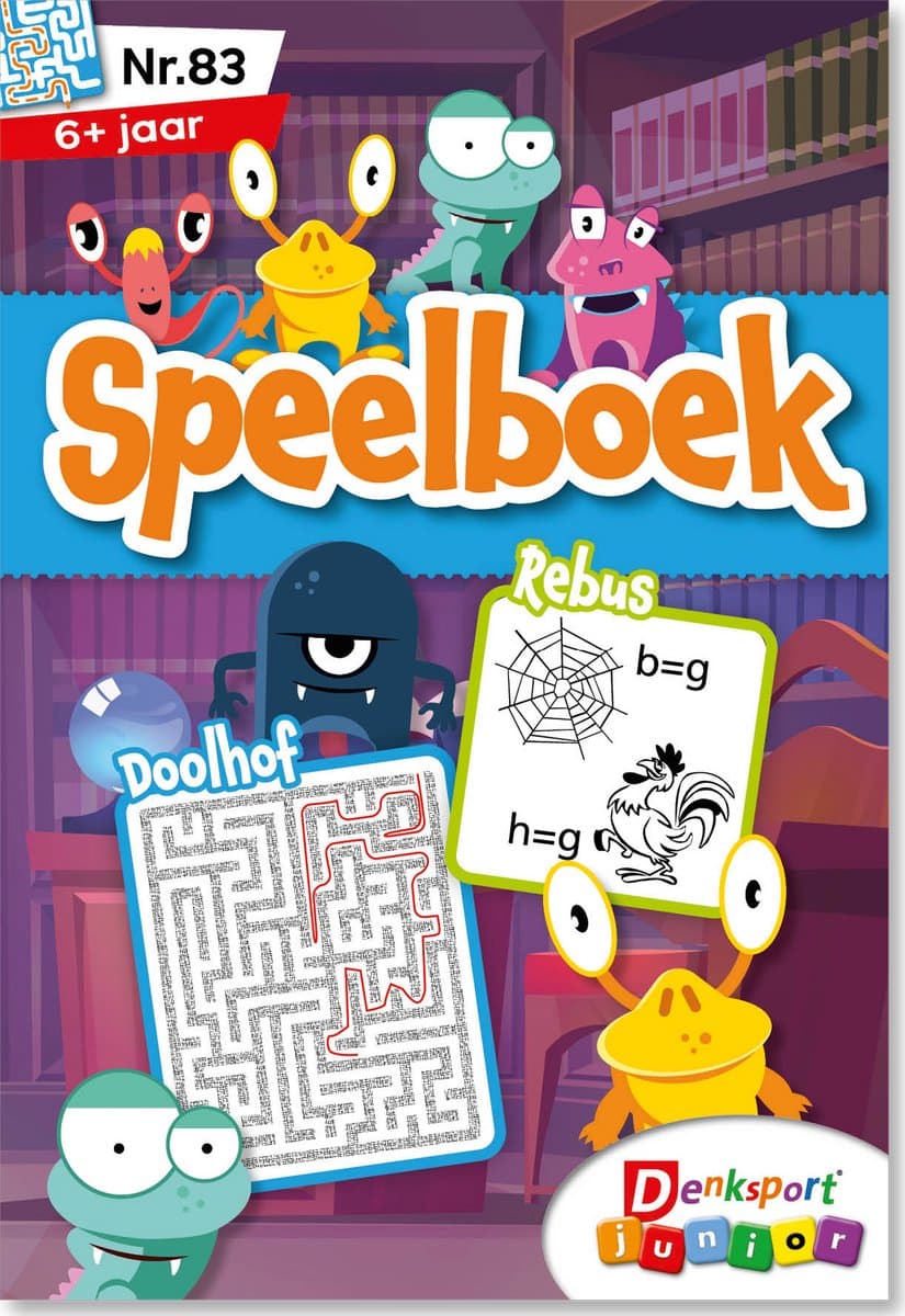 Denksport Junior Puzzelboek Speelboek, editie 83 (EAN: 8710835877518)