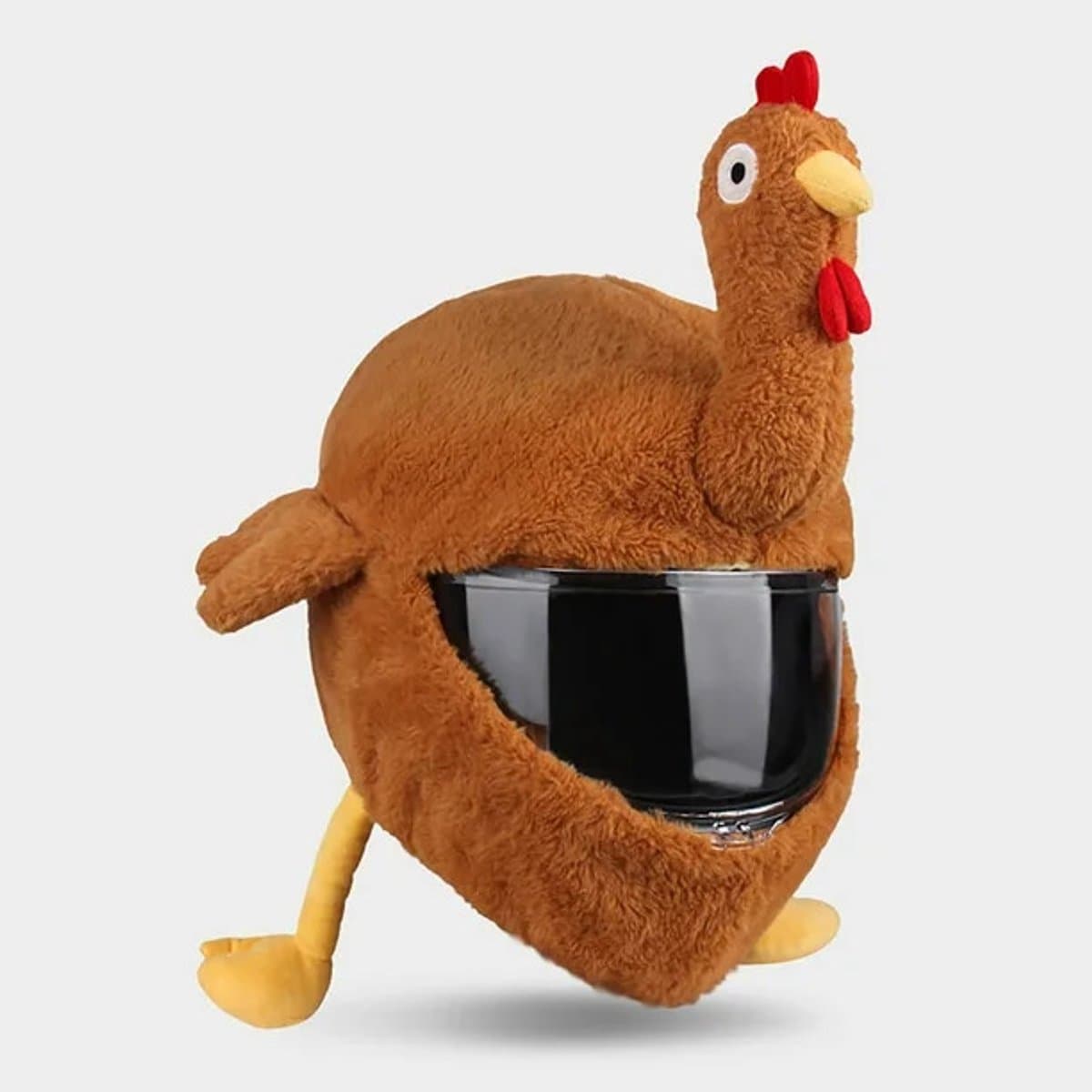 Kalkoen Helmhoes - Motor - Scooter - Fiets - Universeel - Accessoire - Grappige hoes (EAN: 8785306681239)