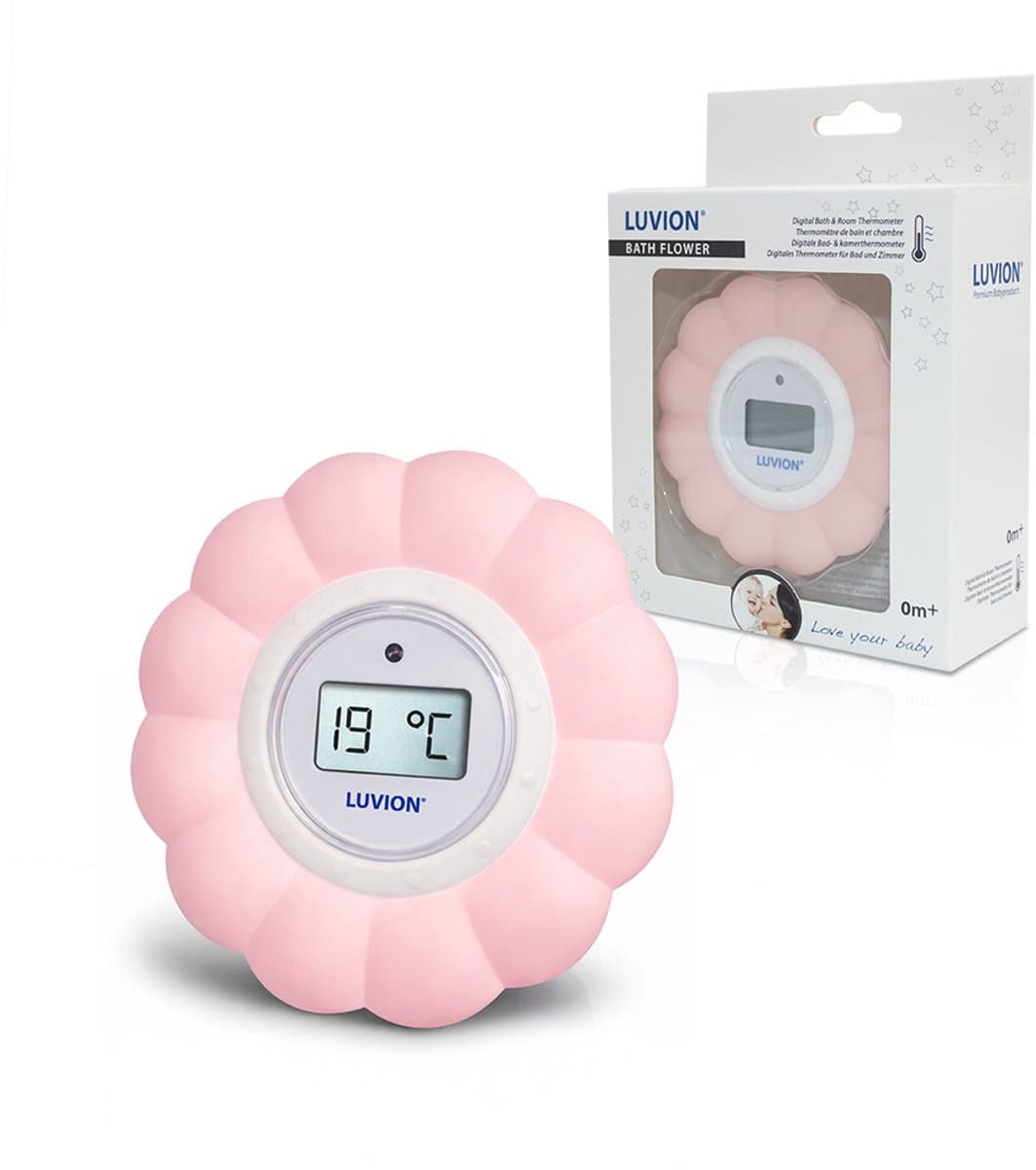 LUVION® - Bad/kamerthermometer - Roze thermometer (EAN: 8717953050137): Waarom een thermometer En waarom nu roze