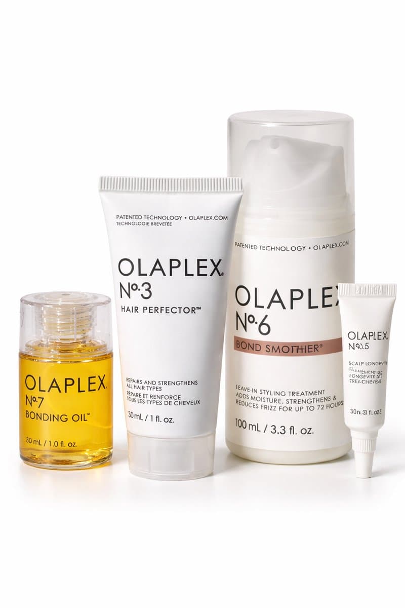 Olaplex Haarherstel Set – No.3 Hair Perfector + No.6 Bond Smoother + No.7 Bonding Oil + No.0.5 Scalp Treatment – Complete Professionele Haarverzorging (EAN: 5430005165117): Waarom ik dit setje nu écht testte