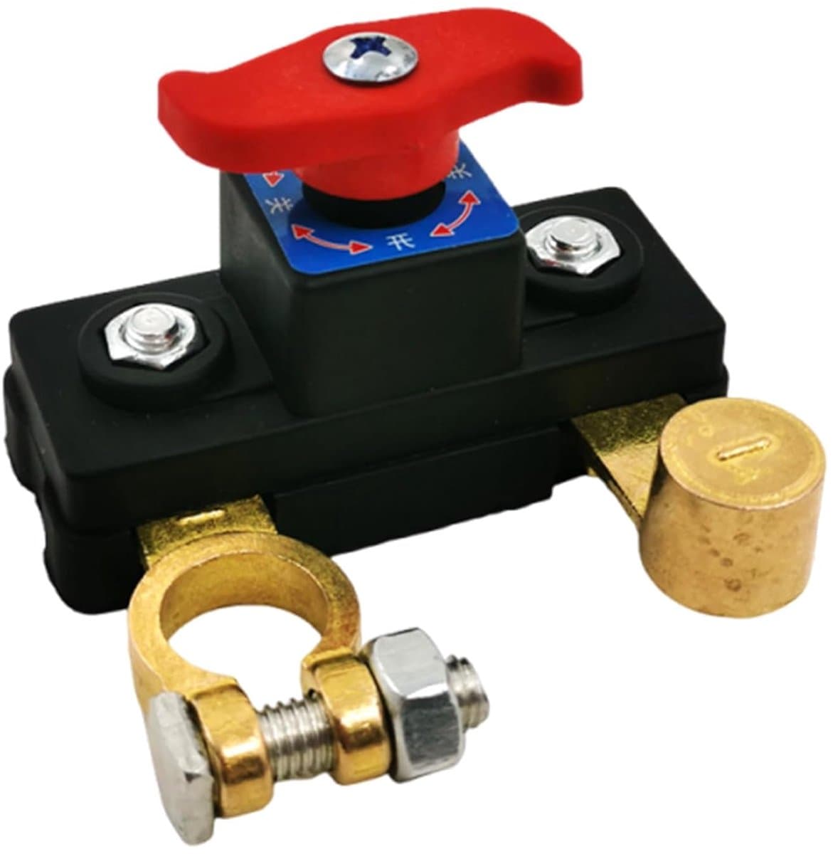 Accu-uitschakelaar, messchakelaar, accuscheidingsschakelaar, bediening voor het loskoppelen van de auto-accu, 12V 24V accustroomonderbreker (EAN: 9324622553494): **Waarom zou je dit überhaupt nodig hebben**