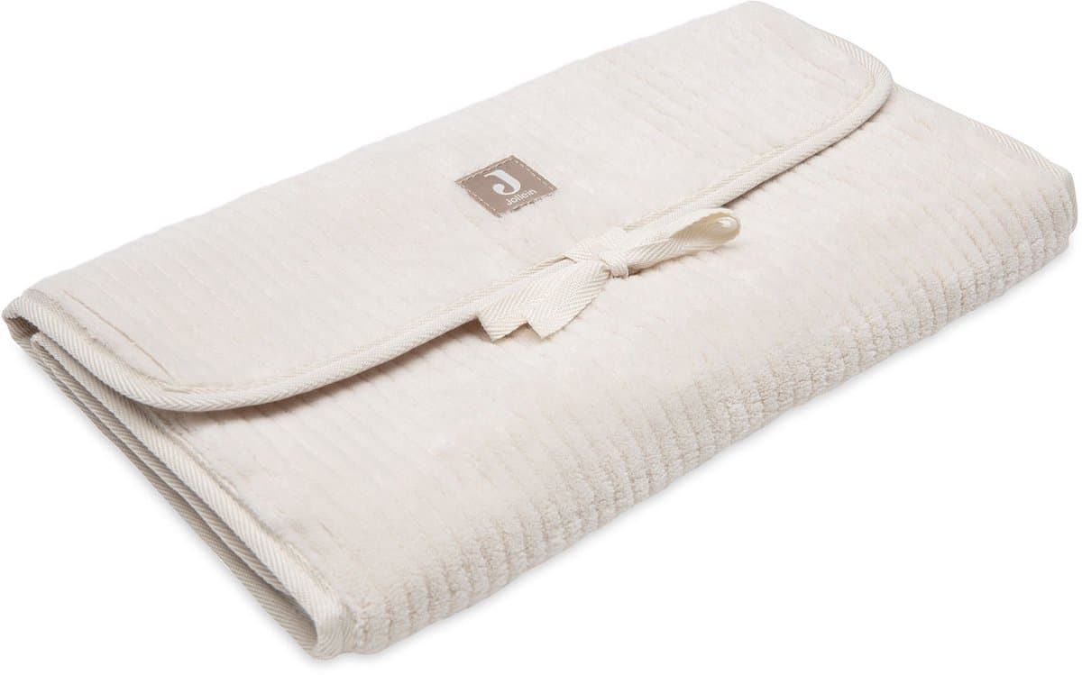 Jollein Verschoonmatjes met Opbergvakken - Cloudy Rib - Oatmeal (EAN: 8717329401532): Waarom dit matje meteen mijn aandacht trok