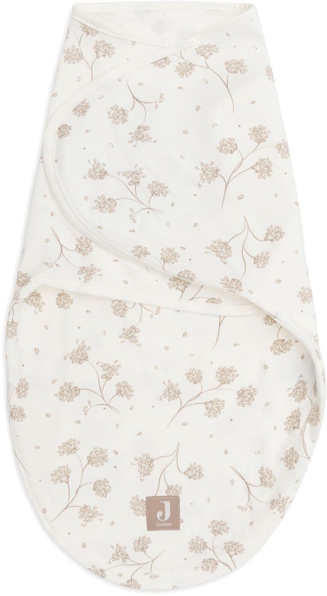 Jollein Wrapper - Slaapzak Baby - 0-3 maanden - Leafy Dreams (EAN: 8717329395565)