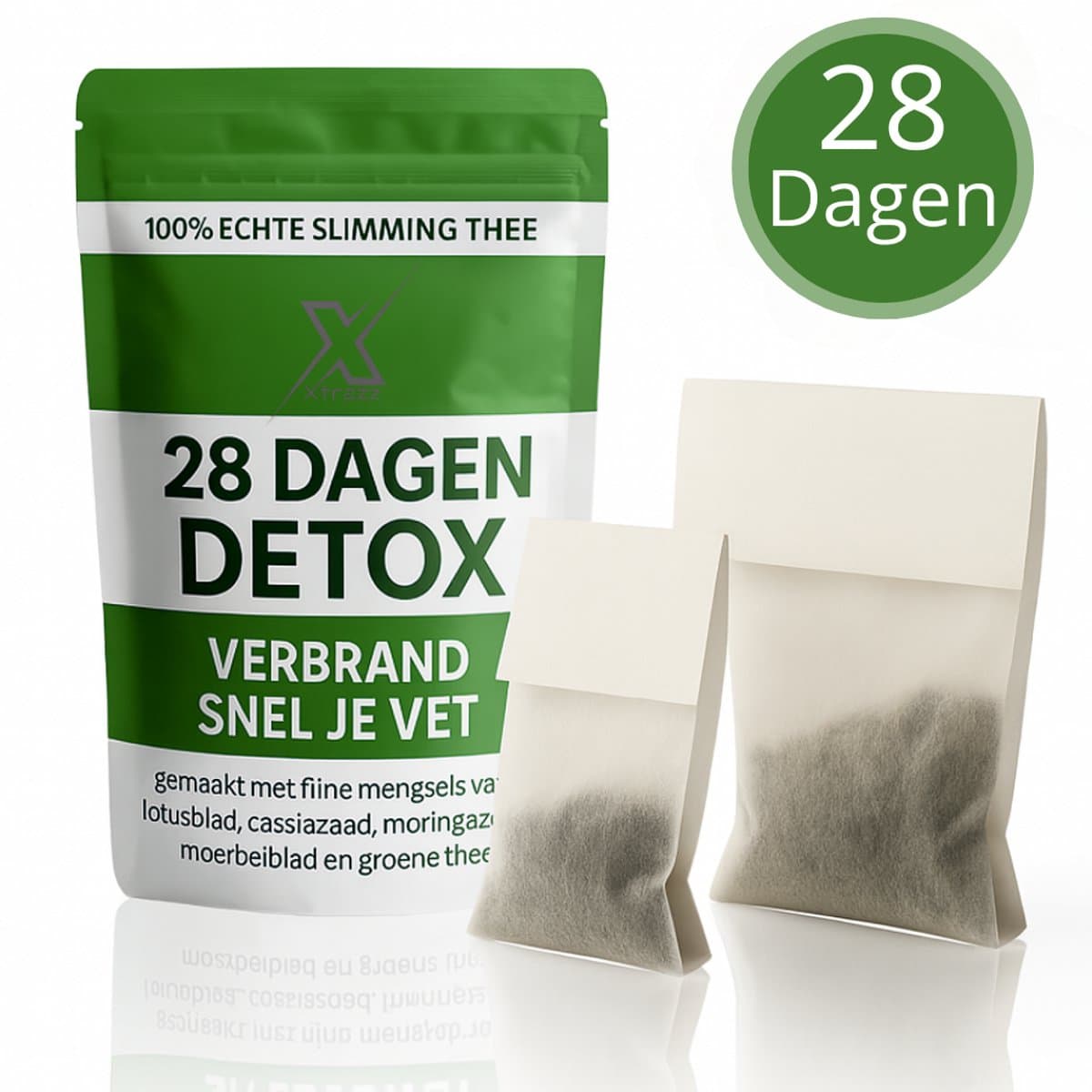 Xtrazz Afslankthee - Detox thee voor vetverbranding en eetlust onderdrukking - 28 Dagen (EAN: 8721082362153): Waarom ik ‘Xtrazz Afslankthee’ probeerde