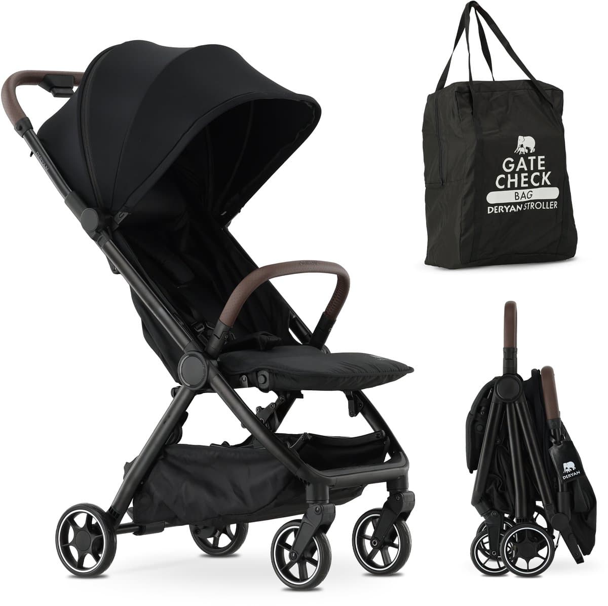 Deryan Air Buggy - Vliegtuig Buggy - 6kg - Geïntegreerde Tas - Zwart (EAN: 8721082969161): Waarom ik deze buggy een keer in het leven wil hebben