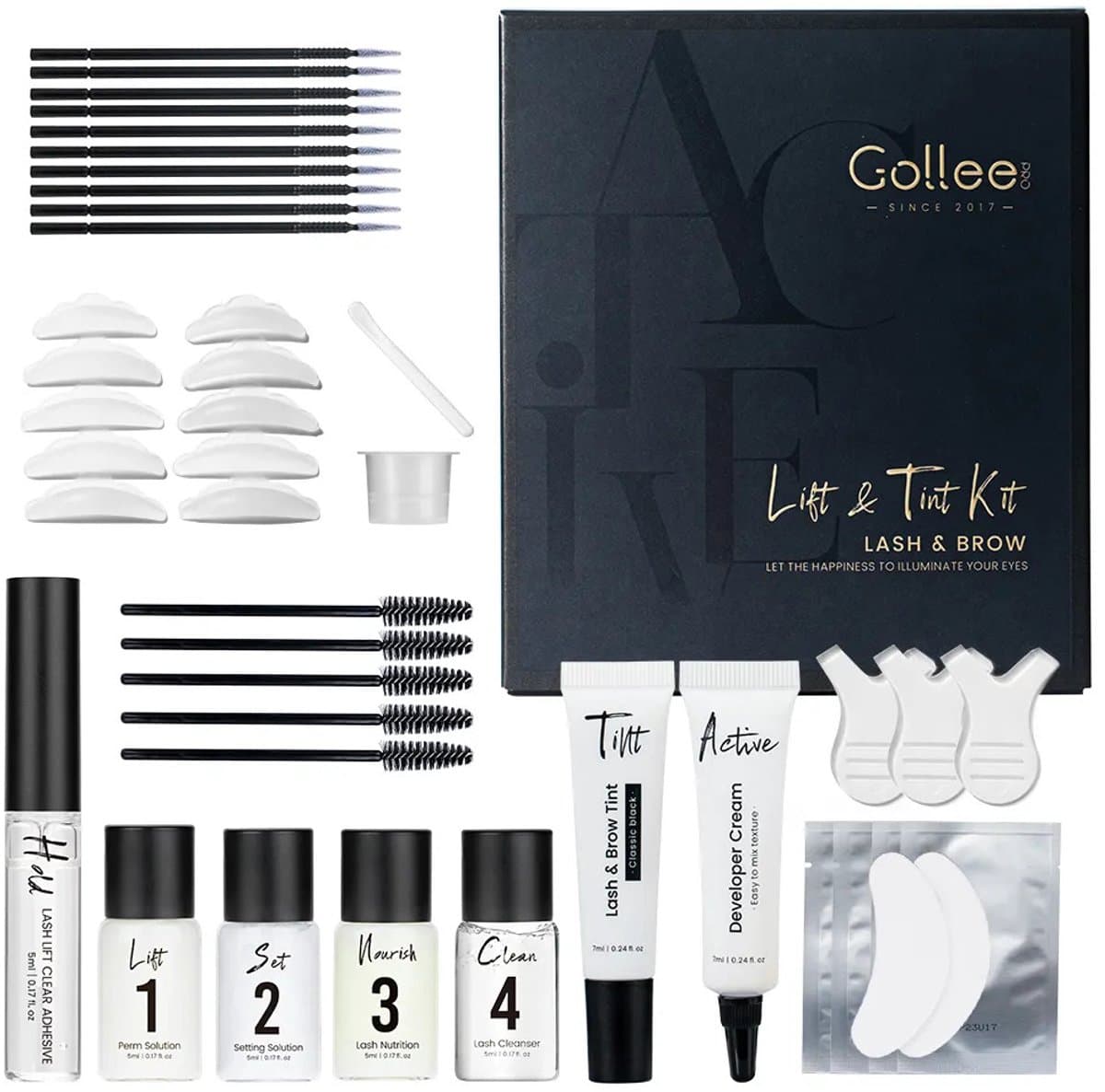 Lash Lift Kit & Brow Lamination Kit – Wimperlifting Set met Zwarte Wimperverf & Serum – 14x Gebruik – Tot 12 Weken – Vegan (EAN: 6975481231028): Waarom ik zo enthousiast ben