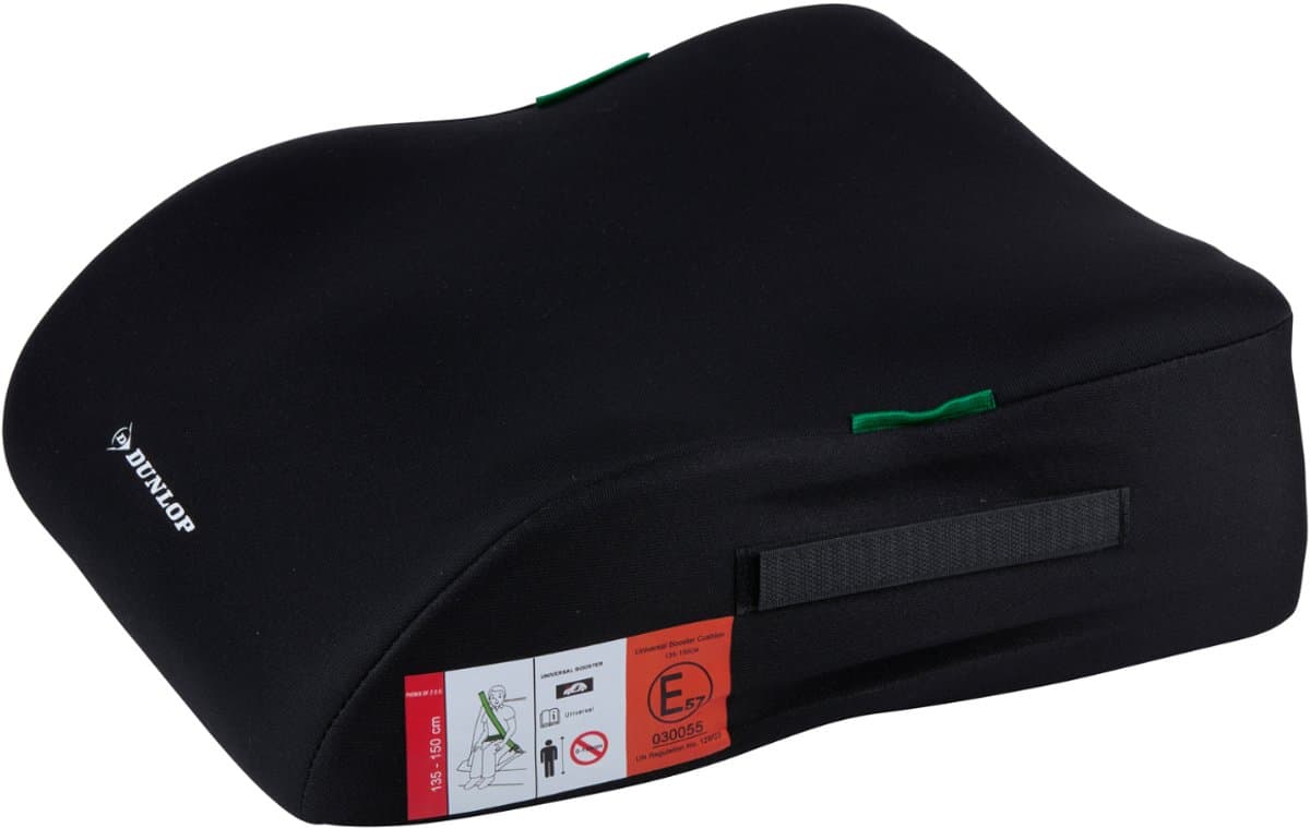 Dunlop Kinderzitje Zwart - Stoelverhoger - Autozitje - Auto Zitverhoger - Kinderen - Autostoeltje - Stoelverhoger voor auto (EAN: 8711252006741)