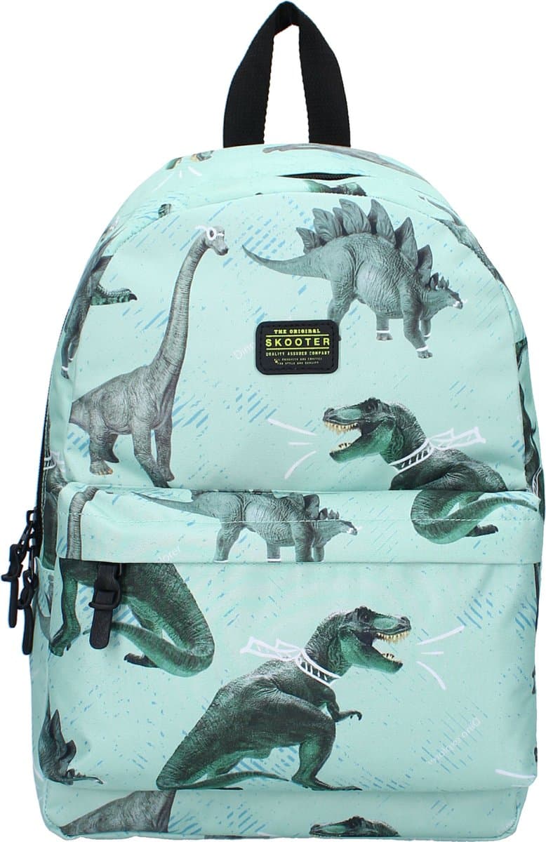 Skooter Explorer Club Rugzak - Blauw - Dino (EAN: 8712645264090): **Blaauw Bij De Toekomst Warom"**