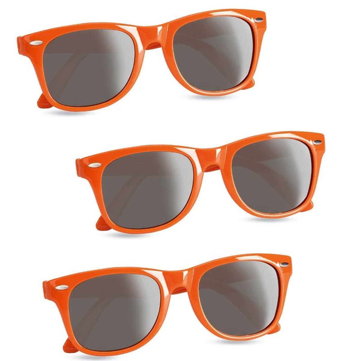 Hippe feest zonnebril met oranje montuur - 5x stuks - Koningsdag - EK/WK verkleed accessoires (EAN: 8720768003618): Wat Zegt de Geheime Club van DIY-Liefhebbers