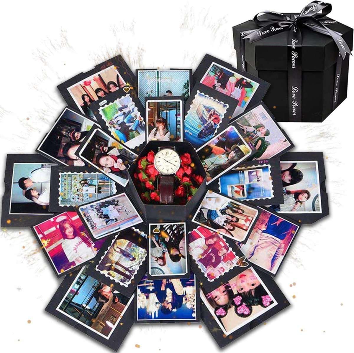 AWEMOZ Explosion Box - Foto box - Mystery Box - Unieke Geschenkdoos - Explosie box - Foto Doos - Knutselen (EAN: 8720174772207)