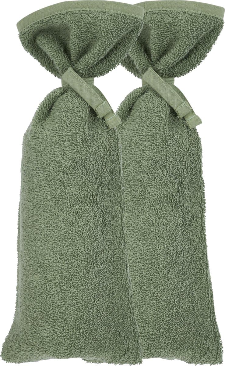 Meyco Baby Uni kruikenzak - 2-pack - badstof - forest green (EAN: 4054703618266): **Wat Zegt De Community**