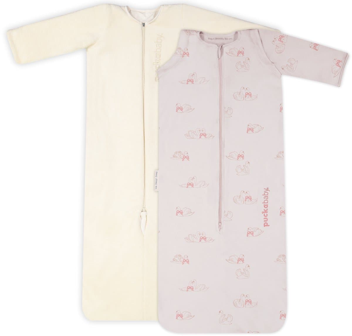 Puckababy Bag 4 Seasons slaapzak baby (6m-2.5j) - Swans - TOG 0.25-2.0 - 4 seizoenen (EAN: 5413421816306)
