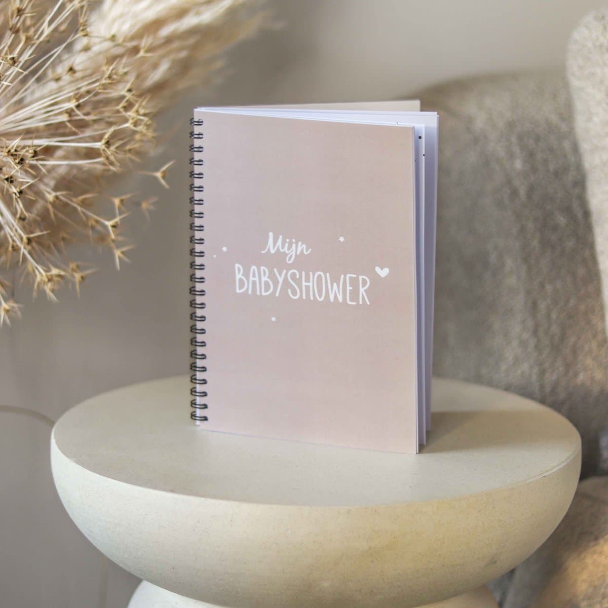 Babyshower boek | invulboek | zand / beige (EAN: 9789083325491)