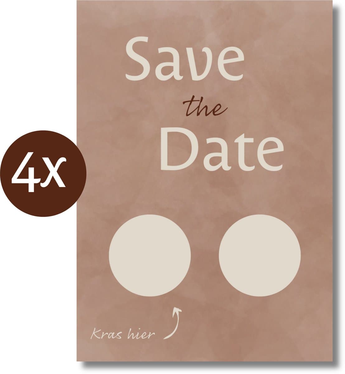 Amolivia Kraskaart Zwanger - 4 Stuks - Save the Date - Eigen Boodschap - Zwangerschap Aankondiging - Pregnancy Announcement - Jullie worden opa en oma - Je wordt tante - Aankondiging Baby - Kraskaart Baby - Kraskaart Gender Reveal (EAN: 8721398557...