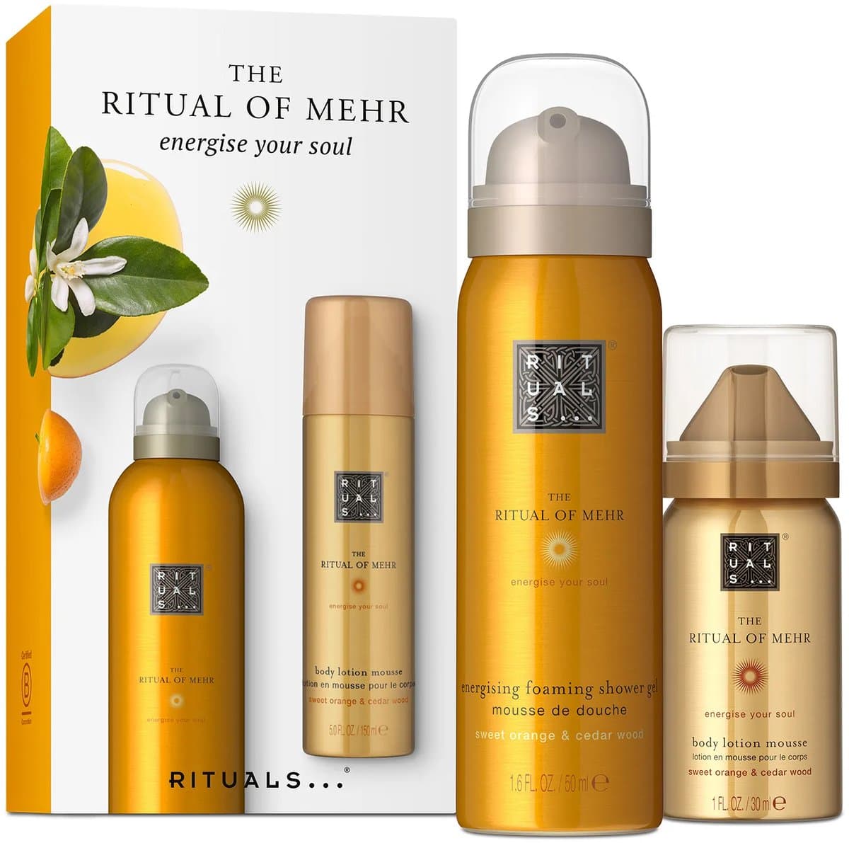 Rituals Mehr - Travel Set - Shower Gel 50 ml - Body Lotion 30 ml (EAN: 8684504103911)