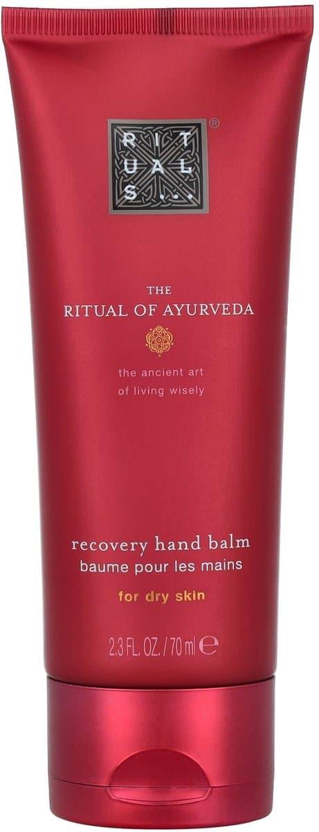 Rituals - The Ritual of Ayurveda Recovery Hand Balm - 70ml (EAN: 8719134143348): Eerste indruk Een mini-spa in je gereedschapskist 🧘‍♀️