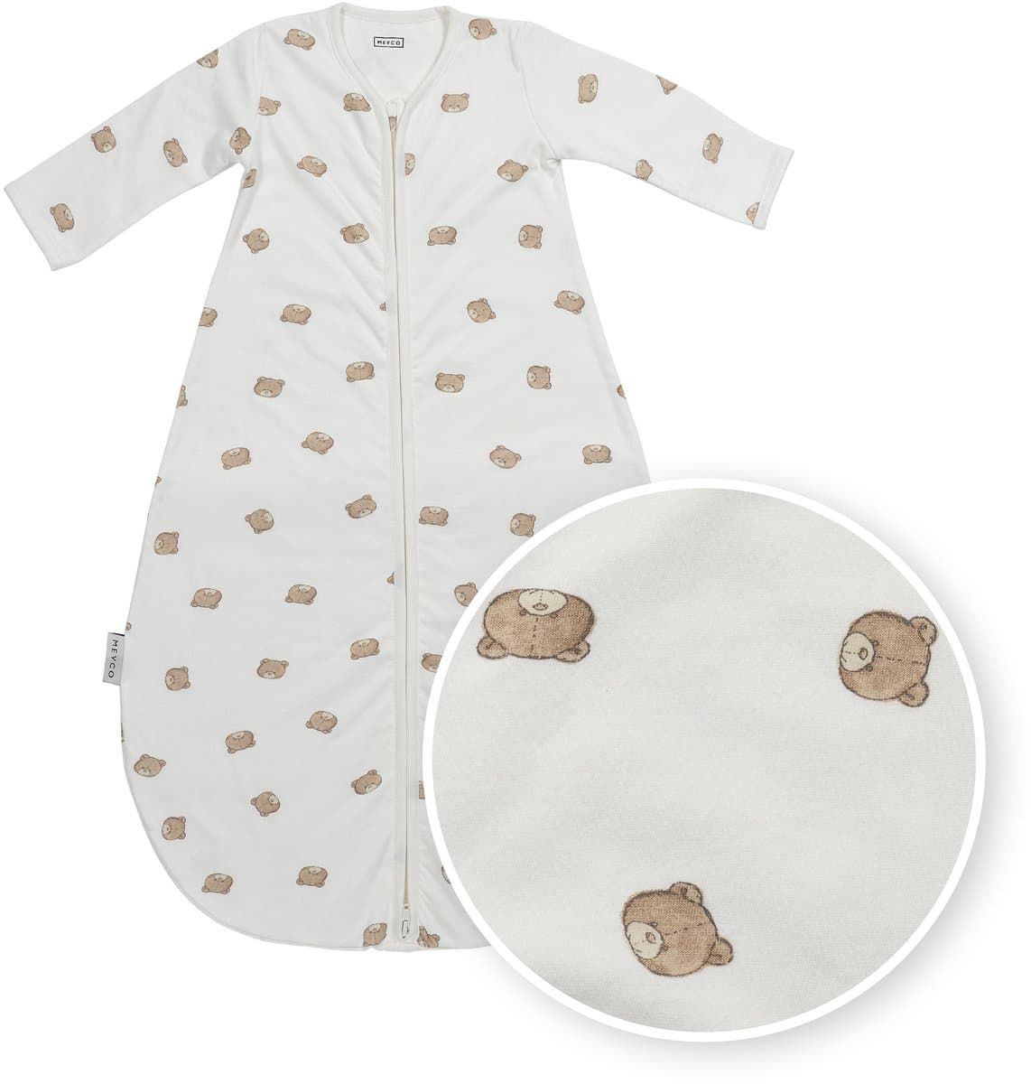 Meyco Baby Bear Baby Slaapzak Rond - Multicolour - 70cm - 1.0 TOG (EAN: 4054703002775)