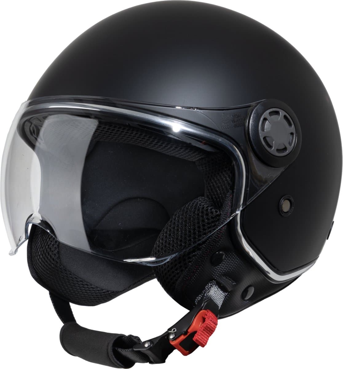VINZ Taranto Jethelm / Scooter Helm | ECE 22.06 Goedgekeurd | Geschikt voor Scooter, Snorfiets en Motor - Mat Zwart - XL (EAN: 8720574322972): Eerste indruk matzwarte elegantie 🖤  De eerste keer dat ik ’m uit de doos haalde, viel me gelijk op een ...
