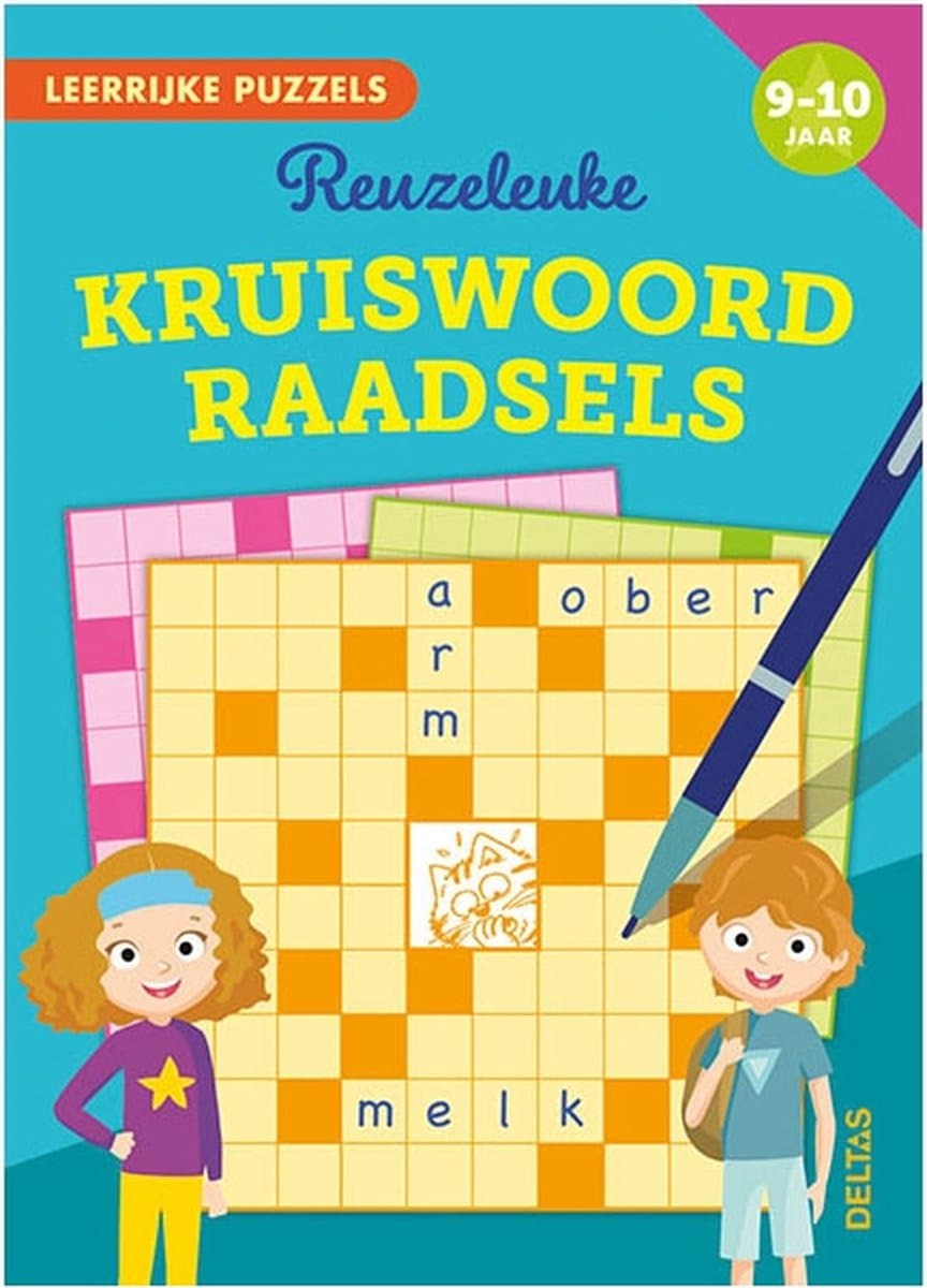 Leerrijke puzzels 0 -  Reuzeleuke kruiswoordraadsels 9-10 jaar (EAN: 9789044758146): 📚 Wat maakt dit boek zo bijzonder