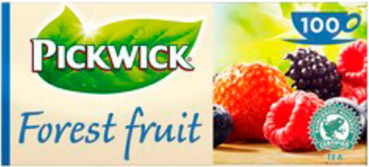 Thee Pickwick forest fruit 100x1.5gr met envelop (EAN: 8711000356449)
