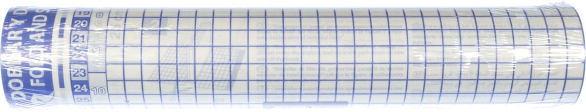 Boeklon zelfklevende kaftfolie - 33cm x 5m - transparant - BK-3305PPNP50 (EAN: 8712127149136)