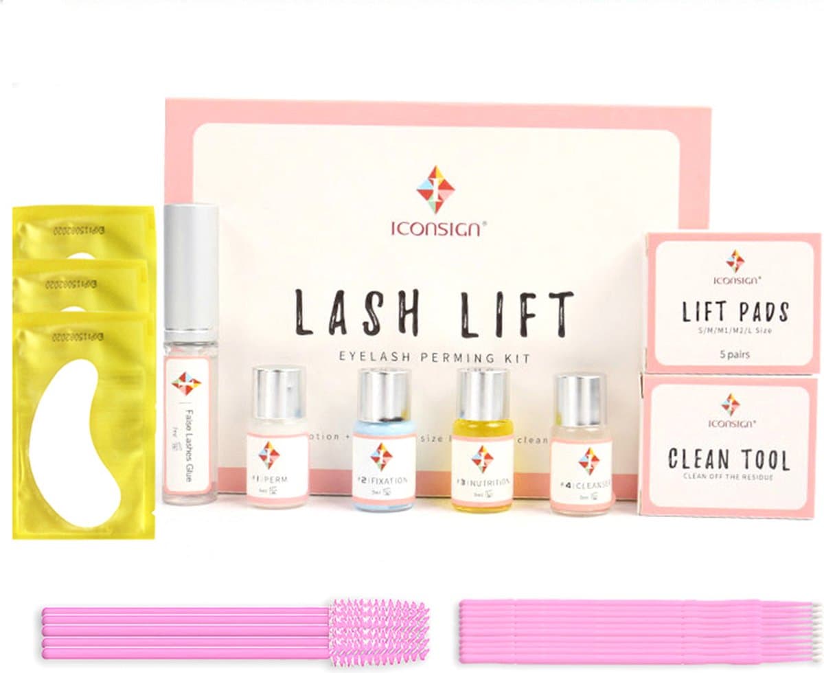 Iconsign Upgraded Wimper Lifting Set - Uitgebreide Versie - Lash Lift Set – 25-delig (EAN: 8719992522651): Waarom een Lash Lift