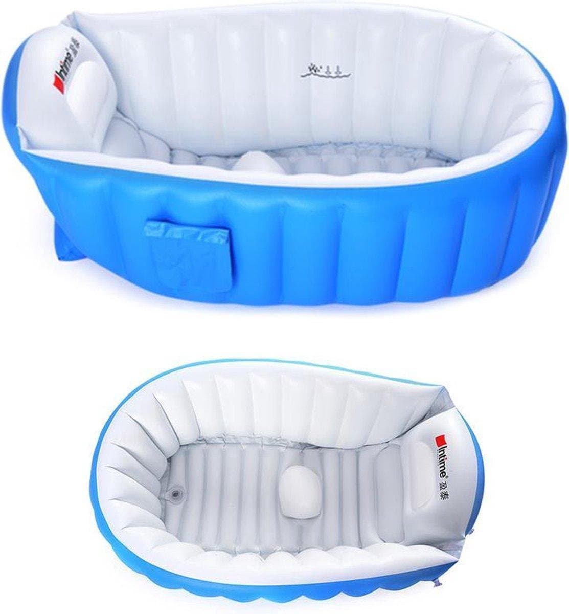 BABY KIDDO® | Baby bad | Baby badje | Kinderbad | Peuterbad | Zitbad | Baby spa | Opblaasbaar | Opvouwbaar | Anti slip | Blauw | (EAN: 8785254985076): Wat maakt dit badje zo bijzonder