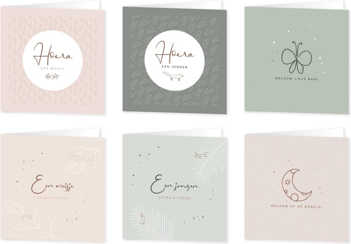 Maan Amsterdam Wenskaarten Geboorte - collectie Eclipse - Set van 6 dubbele kaarten - Inclusief enveloppen (EAN: 9789083137087): Waarom de Eclipse-collectie