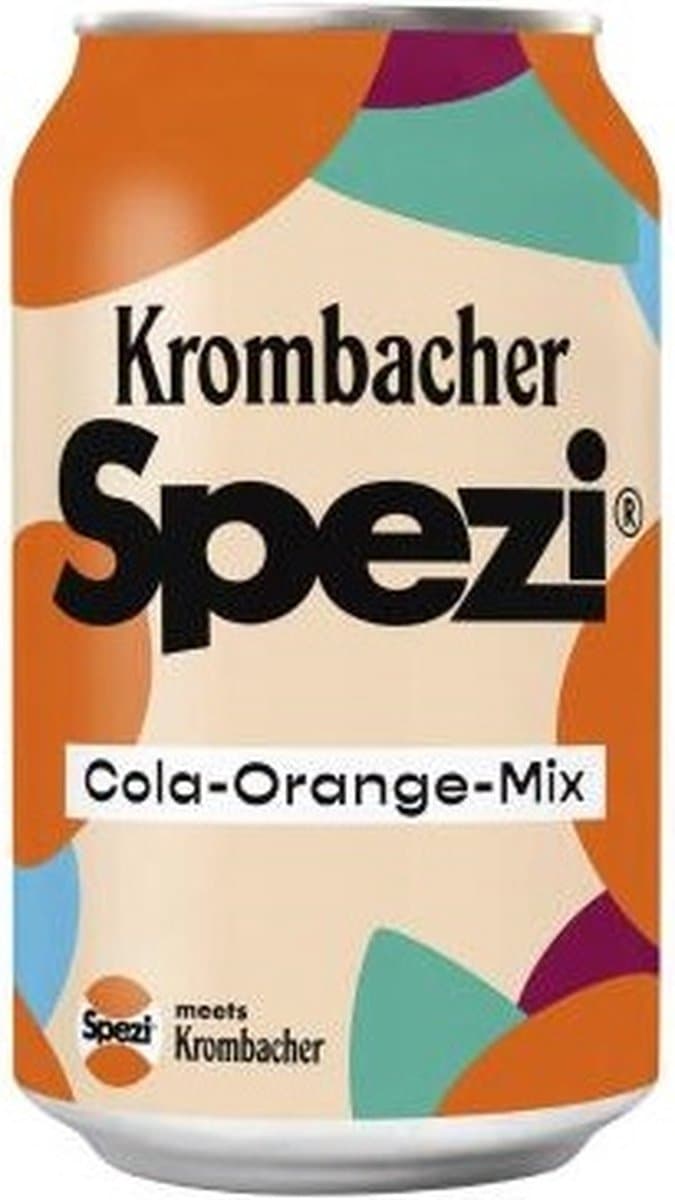 Krombacher Spezi - Cola & Sinas Frisdrank - 24 x 0,33 Liter blik (EAN: 4008287957938)