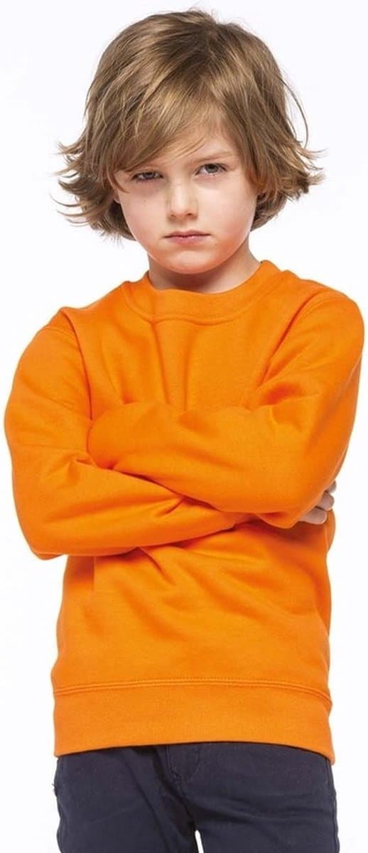 Kariban Sweater - oranje - kinderen - normale pasvorm - Koningsdag trui 146/152 (EAN: 8719538495098)