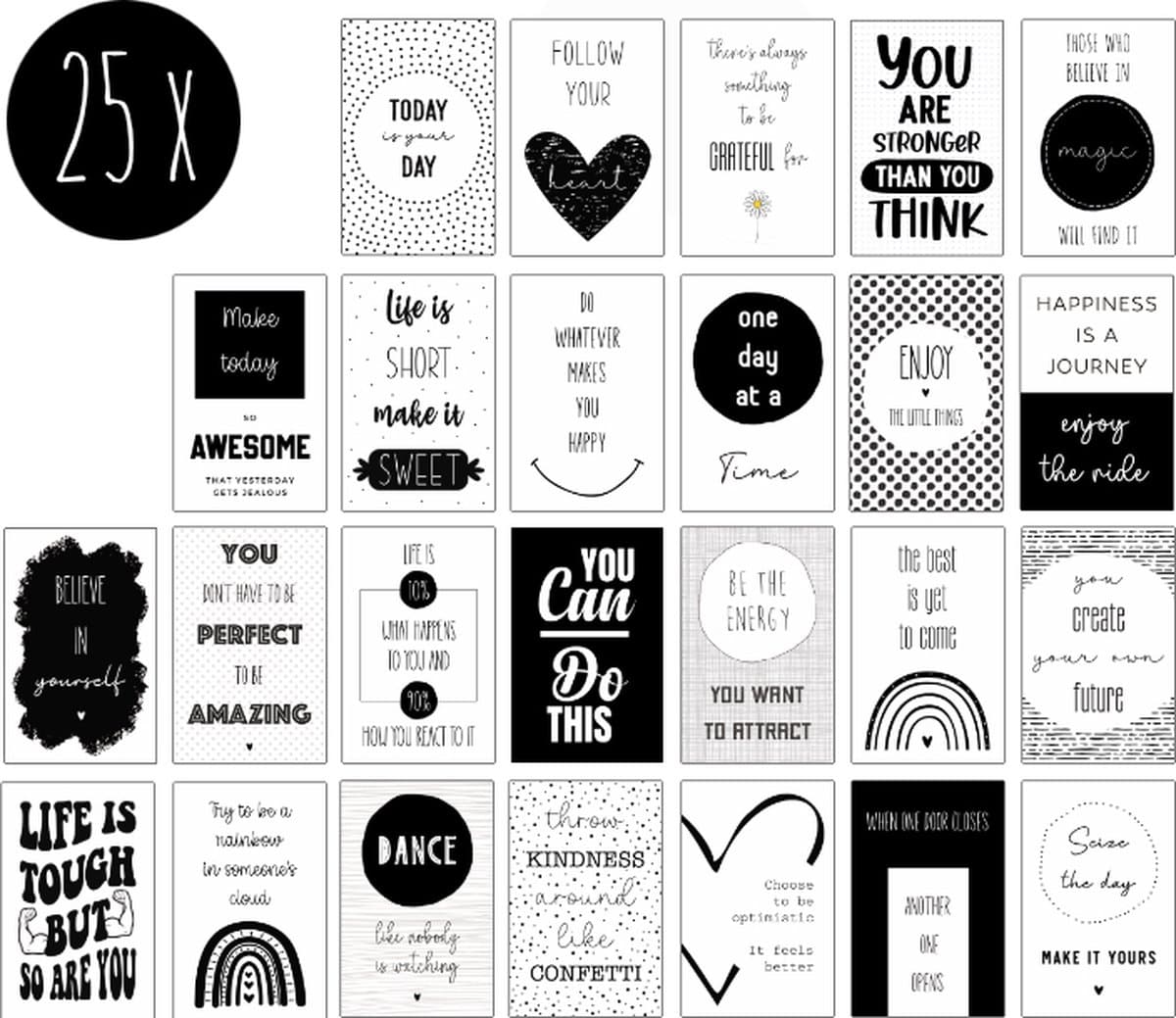 25x minikaartjes / inzichtkaarten / inspiratiekaarten | POSITIVE LIFE QUOTES | kleine kaartjes voor positiviteit & motivatie | zonder envelopjes (EAN: 9110025311256): Een “toevallige” ontdekking