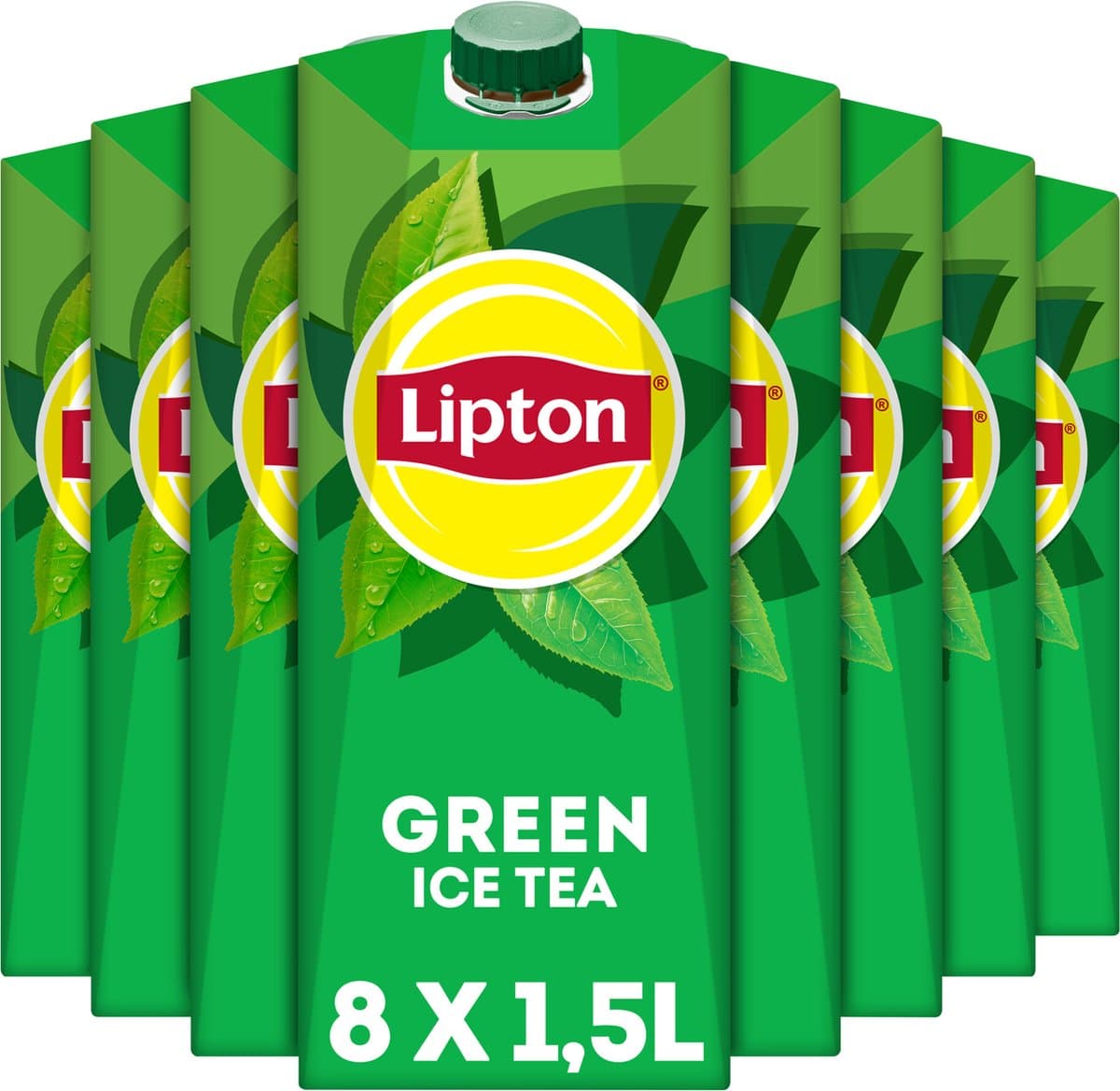 Lipton Ice Tea Green - Original - 8 x 1.5L - Voordeelverpakking (EAN: 8711327547995)
