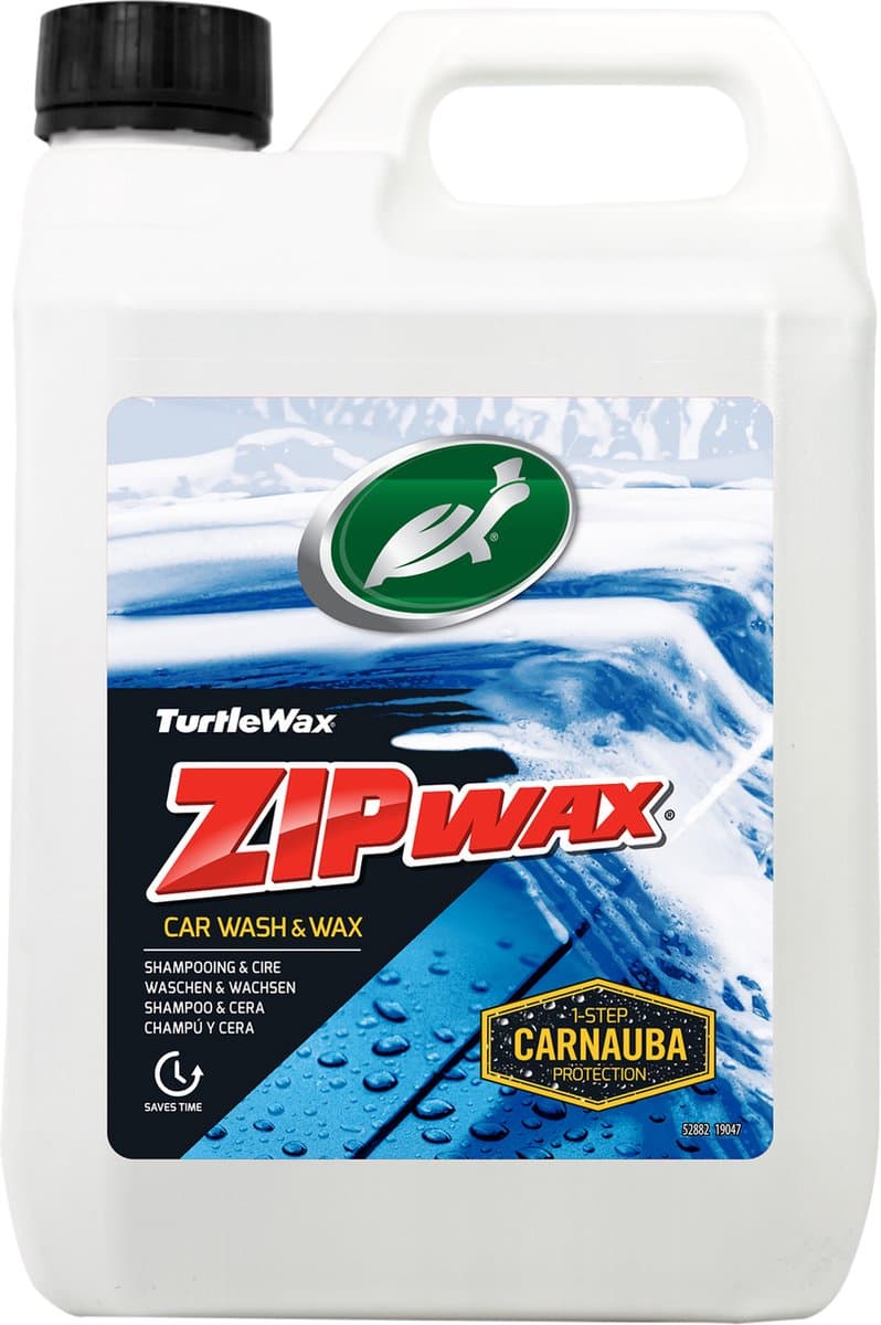 Turtle Wax Zip Wax Shampoo - Sterk geconcentreerd - Reinigt diep & glanst - Vult de bestaande waxlaag aan - Streeploze en vlekvrije afwerking – 2,5 Liter (EAN: 5010322500824): Waarom ik dit product heb uitgekozen