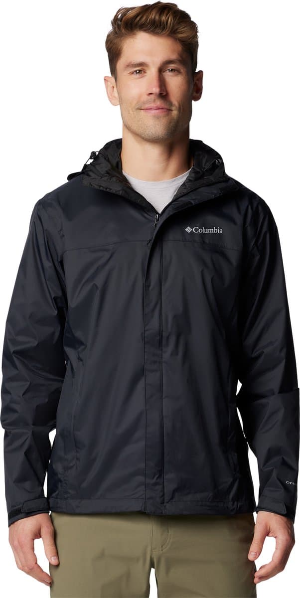 Columbia Watertight™ II Jacket Men's Jas - BLACK - Maat M (EAN: 0195981070385): Waterdicht, maar niet zwaar