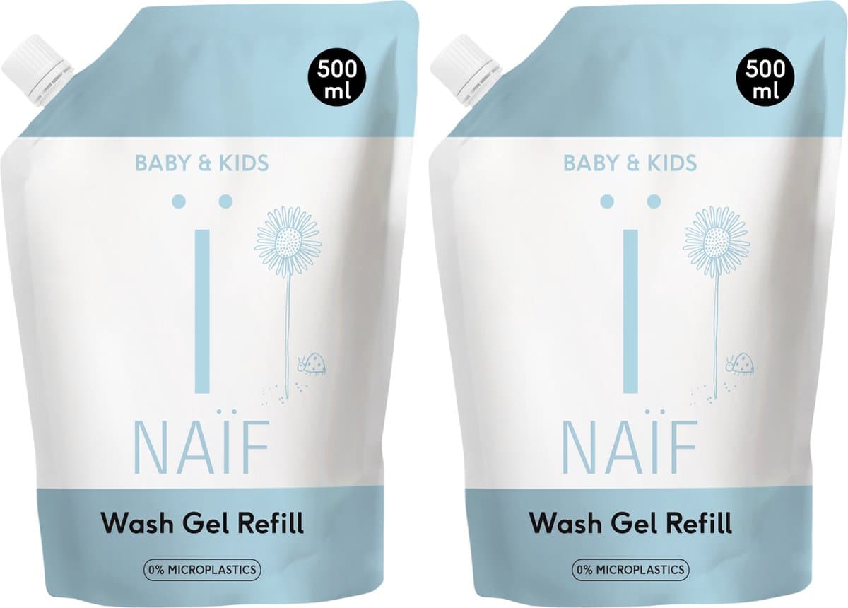 Naïf - Cleansing Wash Gel Voordeelset - Huidverzorging - Refill Doypack - Natuurlijke Ingrediënten - 2x500ml (EAN: 8721082818797): 🎯 Waarom dit product mijn aandacht trok