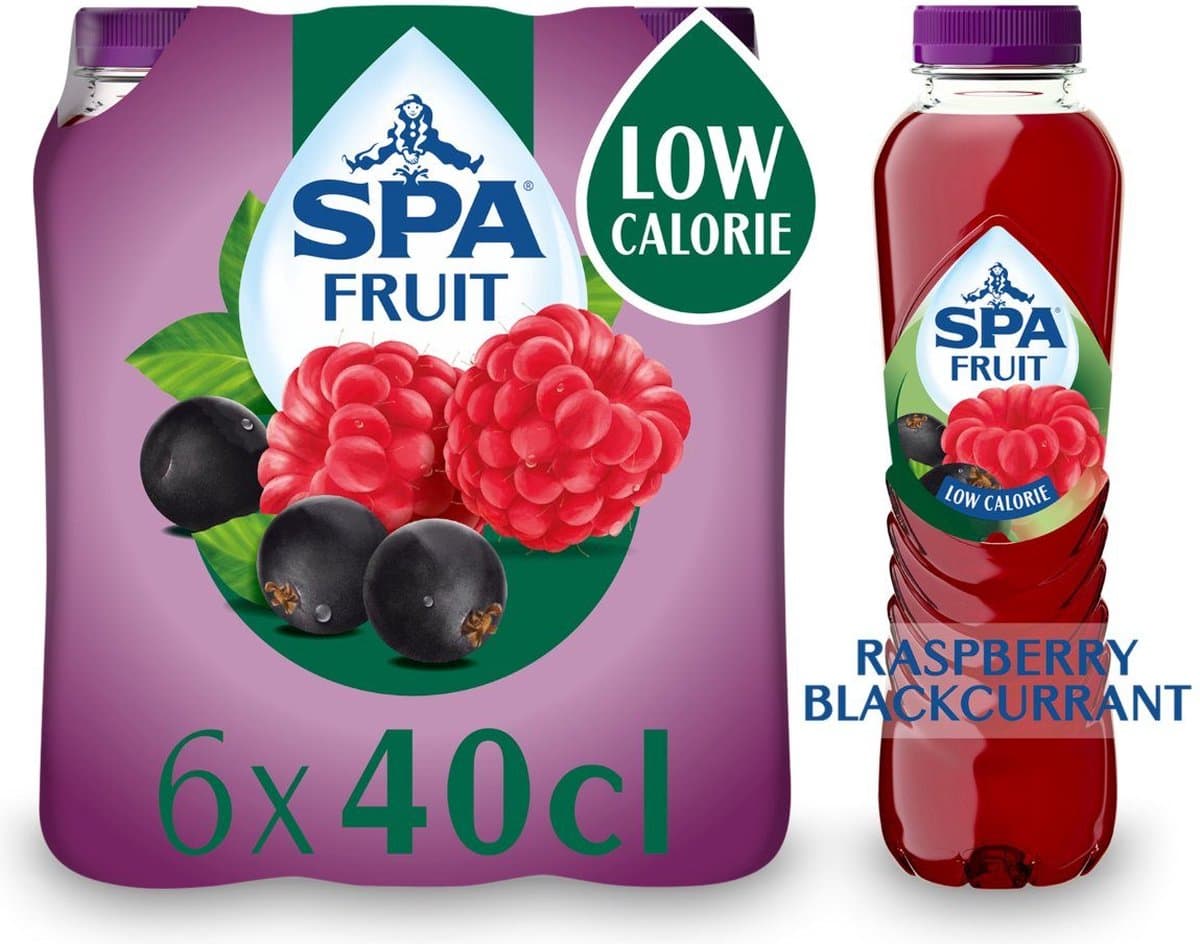 Spa - Fruit - Raspberry Blackberry - 24 x 0,4 liter (EAN: 5410013811510): Waarom dit product zo veel ophef maakt