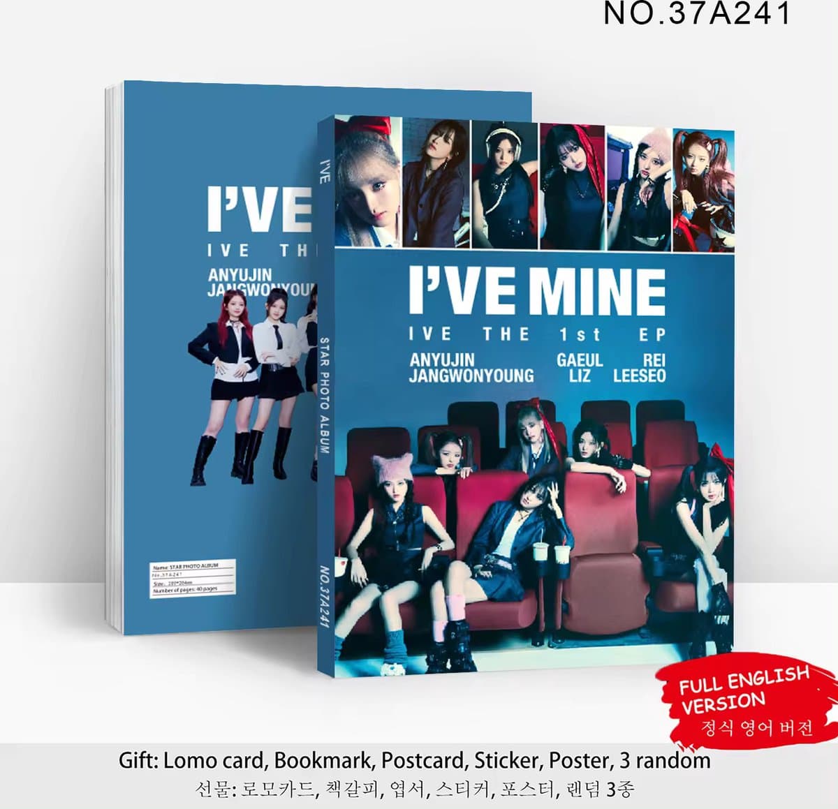 KPOP Idol IVE I'VE MINE Photobook [Fotobook] (EAN: 8720848803961)
